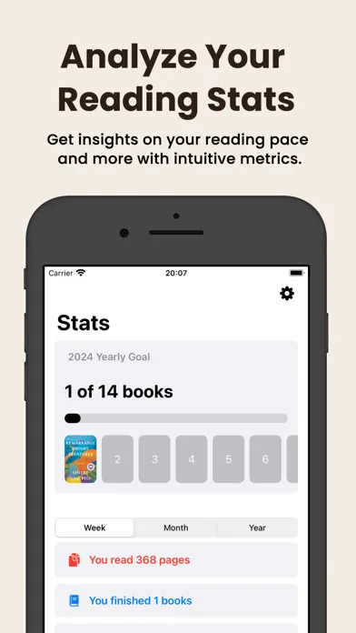 Zrzuty ekranu Book Bounce: Reading Tracker