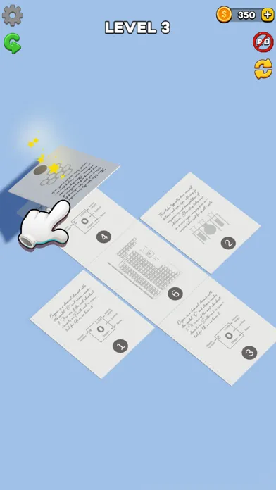 ภาพหน้าจอของ Book Fold Page Folding Puzzle