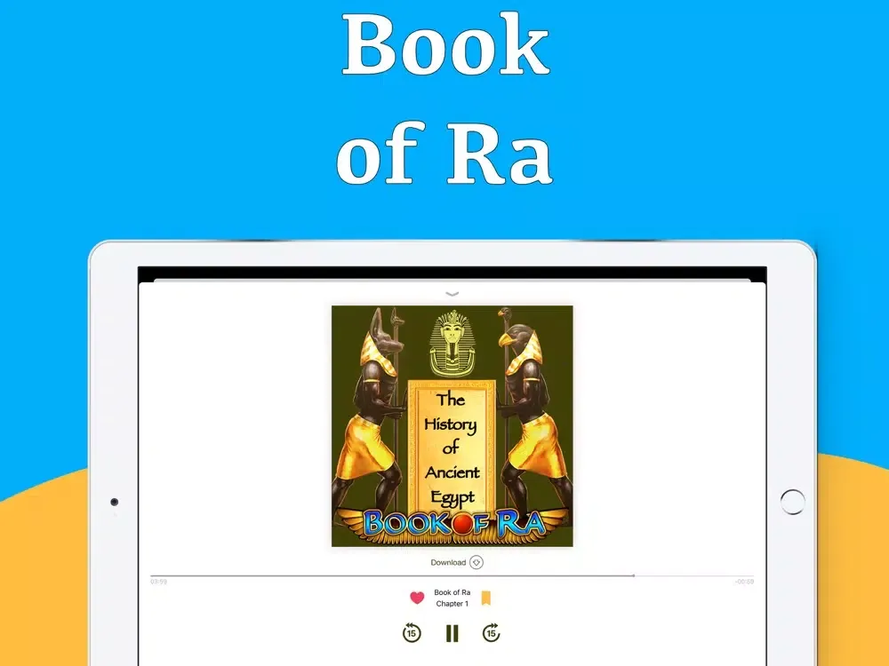 Tangkapan layar Book Of Pharaon - history book iPad 