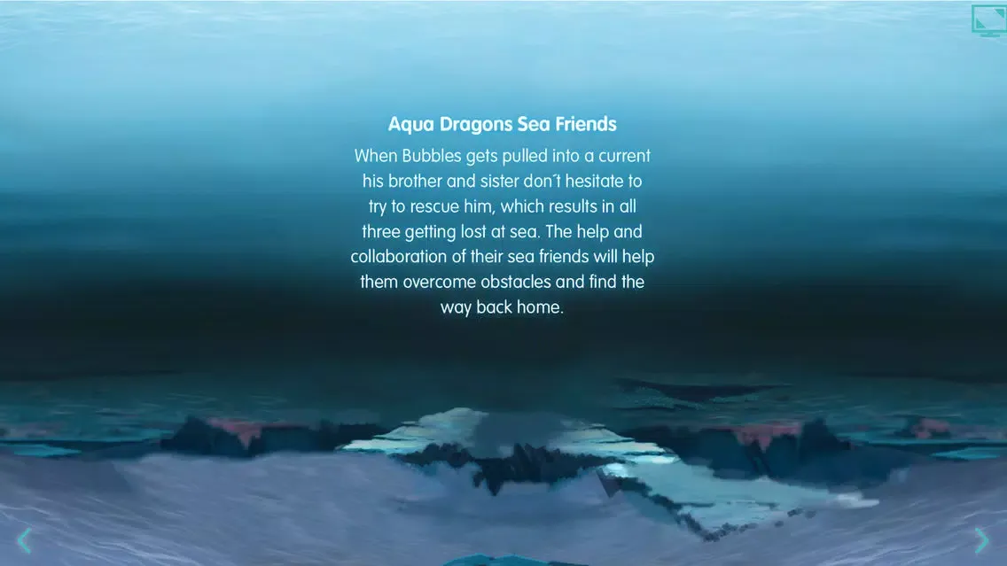 Ảnh chụp màn hình của Aqua Dragons Sea Friends Interactive Book