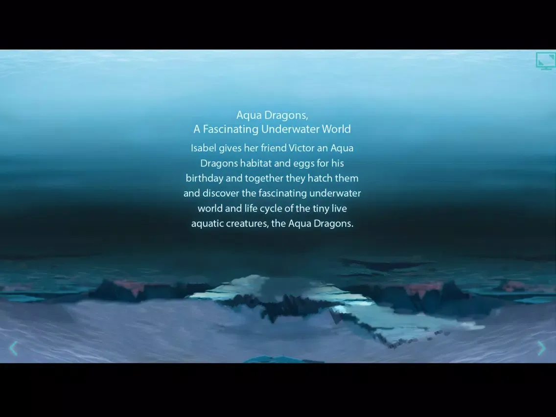 ภาพหน้าจอของ Aqua Dragons A Fascinating Live Underwater World Interactive Book iPad 