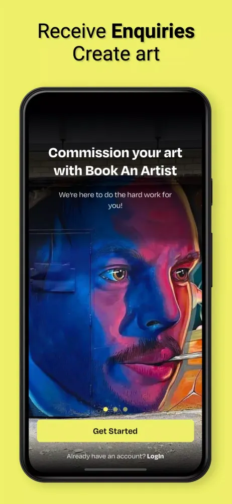 Book An Artist 스크린샷