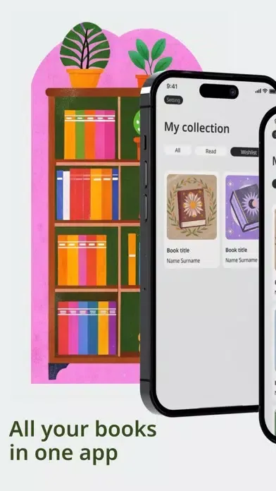 Zrzuty ekranu Book Shelf: My Library