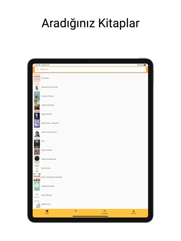 Capturas de pantalla de Su Kitap iPad 