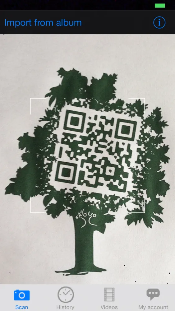 Ảnh chụp màn hình của bookBeo – QR Codes reader