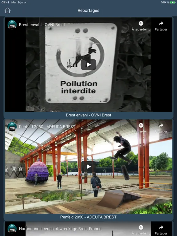 OVNI Brest iPad  Screenshots