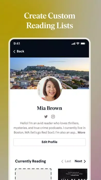 Ảnh chụp màn hình của BookClub