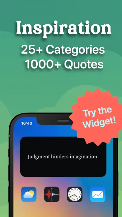 Capturas de tela do Bookclub: Daily Book Quotes