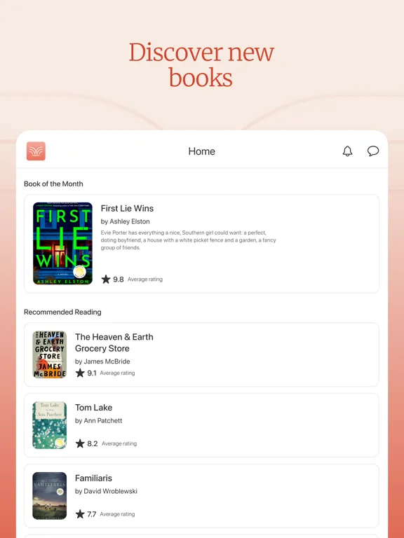Bookclubs: Book Club Organizer iPad  스크린샷