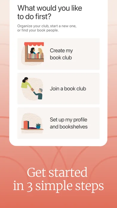 Bookclubs: Book Club Organizer 스크린샷