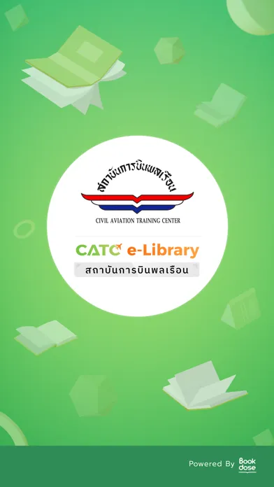 Tangkapan skrin CATC e-Library