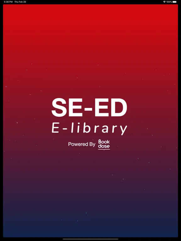 SE-ED E-Library iPad  Screenshots