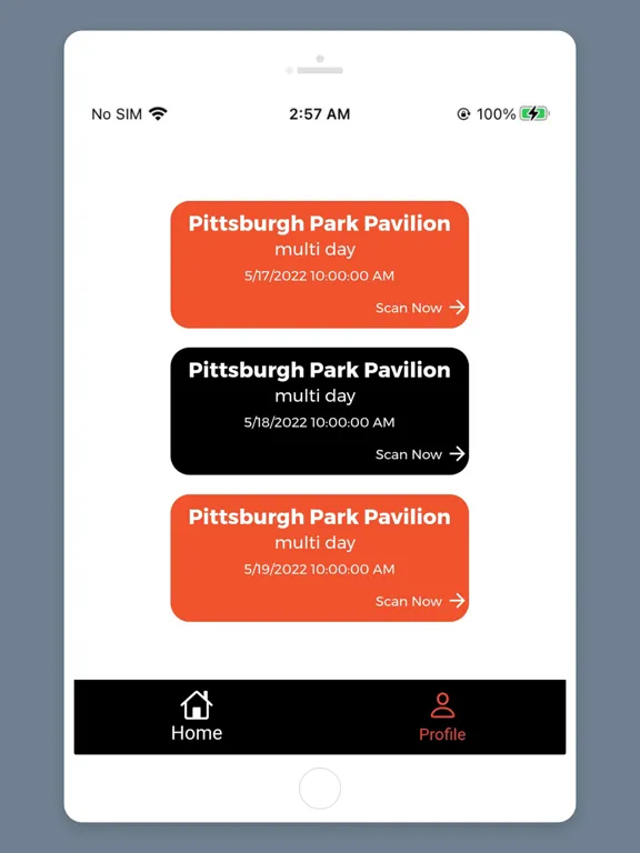 تصاویر BookMeToday Ticket Scanner iPad 