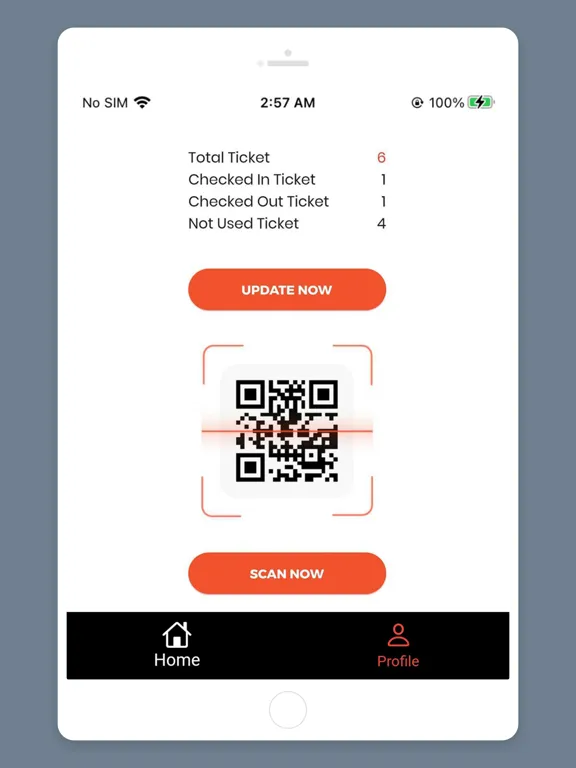 تصاویر BookMeToday Ticket Scanner iPad 