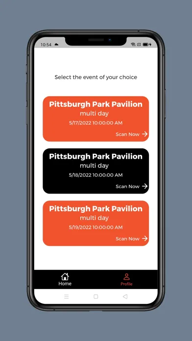 تصاویر BookMeToday Ticket Scanner