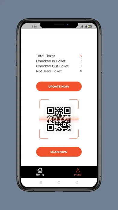 تصاویر BookMeToday Ticket Scanner