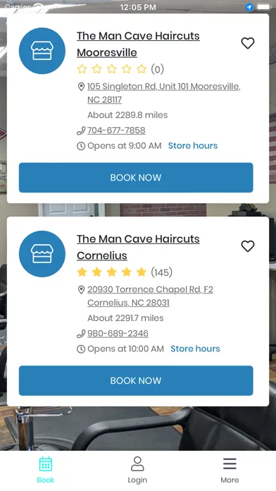 The Man Cave Haircuts Ekran Görüntüleri