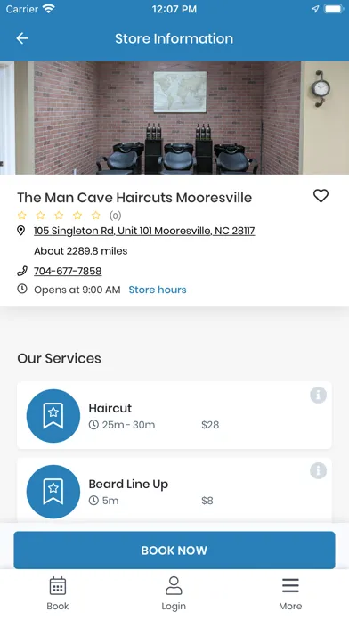 The Man Cave Haircuts Ekran Görüntüleri