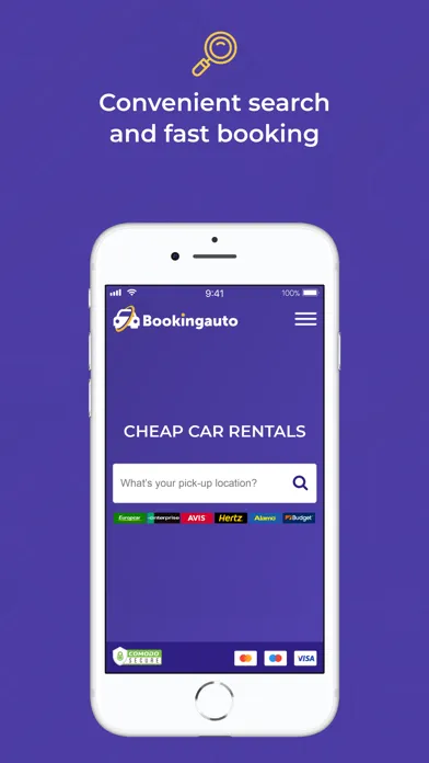 Capturas de tela do Bookingauto