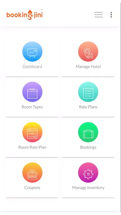 Captures d'écran de Bookingjini Channel Manager