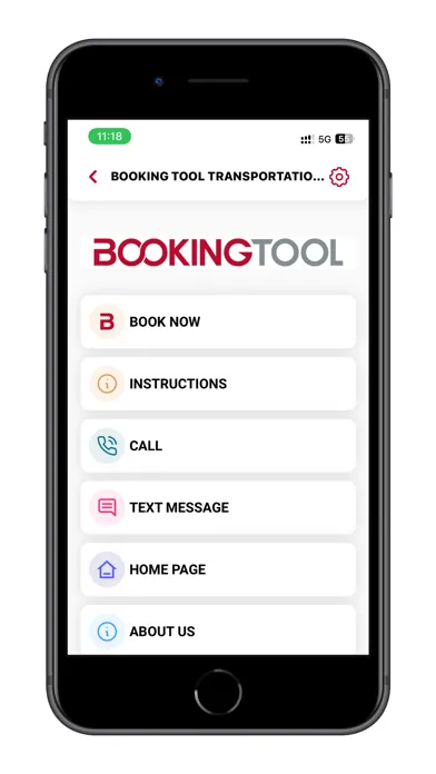 Booking Tool Screenshots