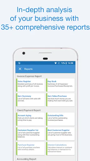 GST Invoice Billing Inventory Screenshots