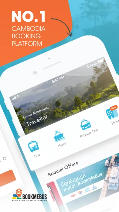 BookMeBus — Bus Ferry and Taxi স্ক্রিনশট
