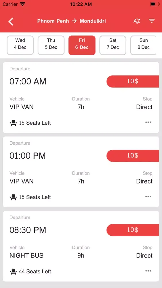Si Bona Transportation স্ক্রিনশট