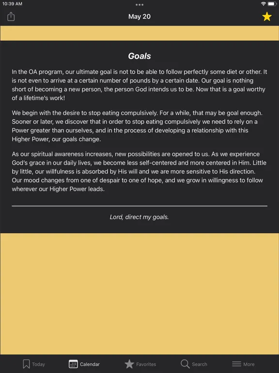 Ảnh chụp màn hình của Food for Thought Meditations iPad 