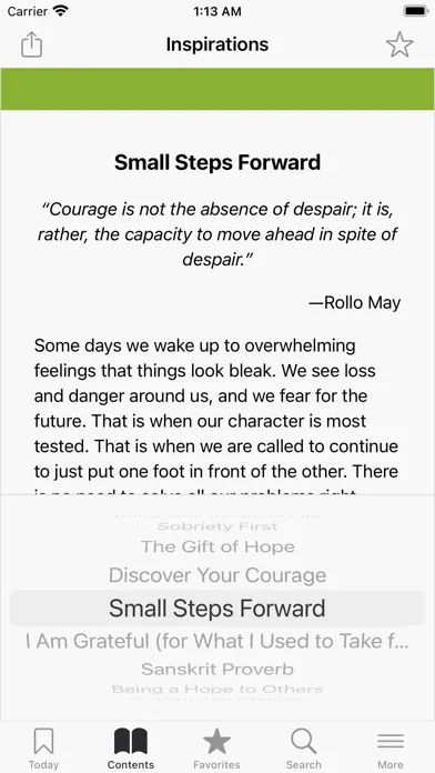 Скриншоты Inspirations from Hazelden