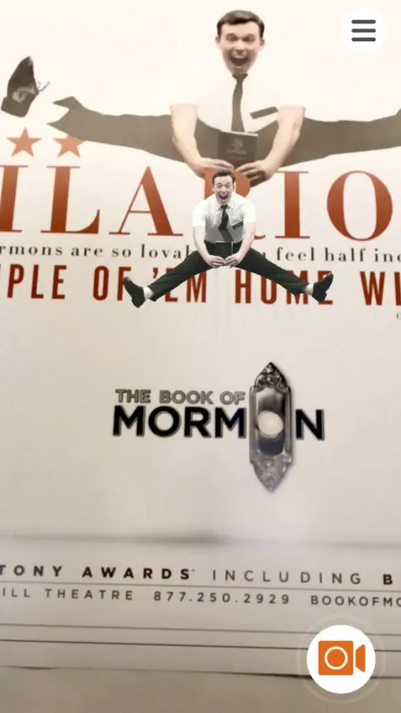 تصاویر Book of Mormon Musical AR