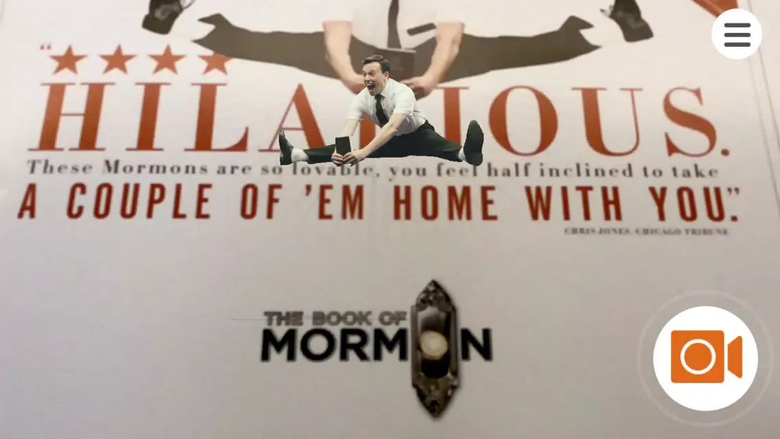تصاویر Book of Mormon Musical AR