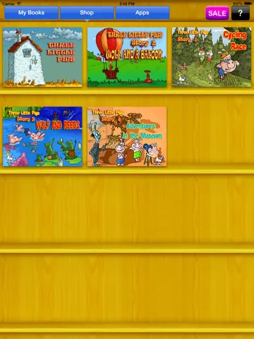 The Three Little Pigs - Collection iPad  स्क्रीनशॉट