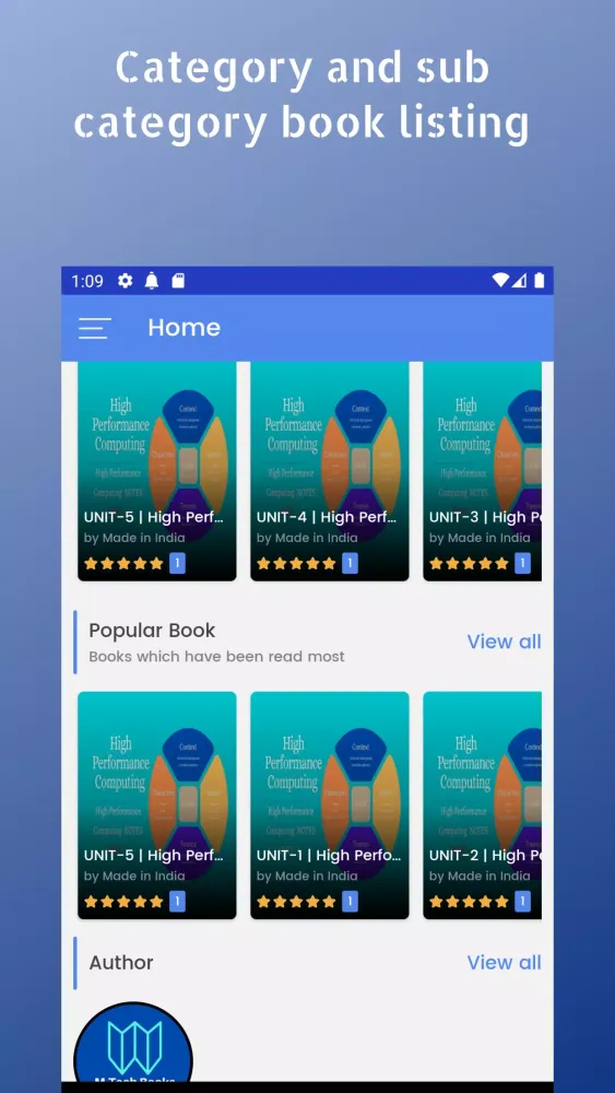 MTech Notes - Online eBooks سکرین شاٹس