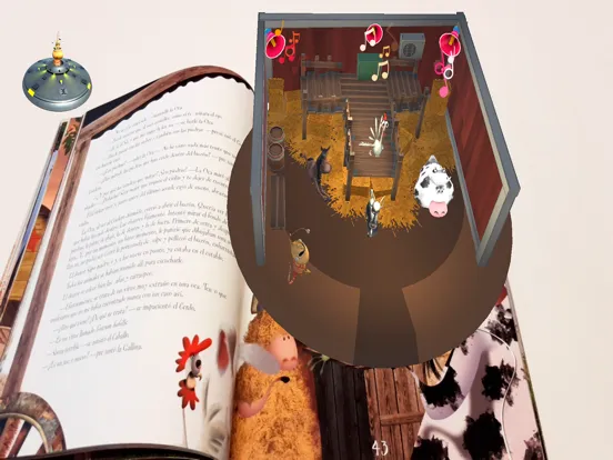 ภาพหน้าจอของ Trouble on the Farm AR iPad 
