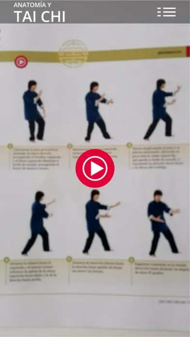 Zrzuty ekranu ANATOMY & TAI CHI AR