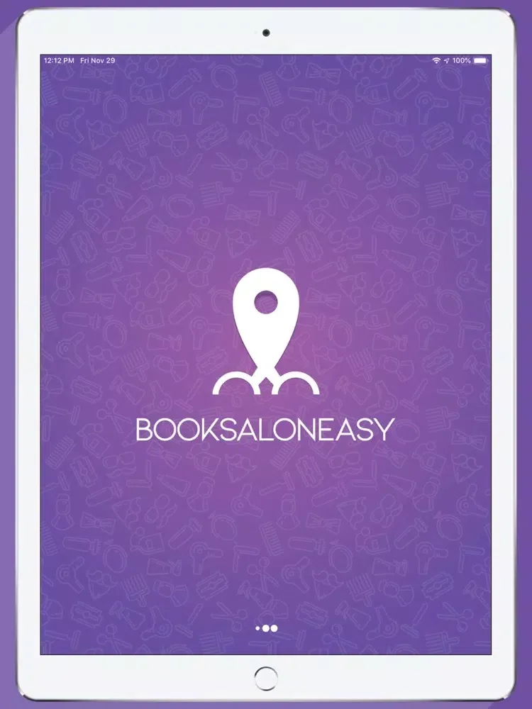 Capturas de tela do Book Salon Easy Beauticians iPad 