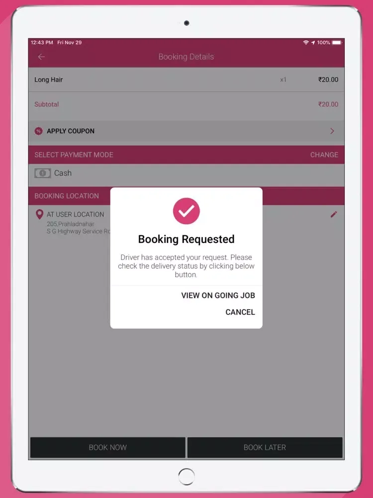 Screenshot di Book Salon Easy iPad 