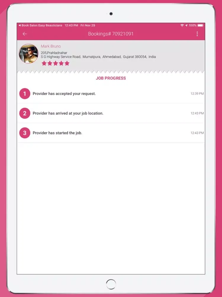 Screenshot di Book Salon Easy iPad 