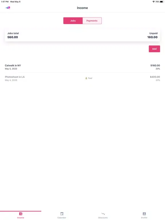 Ảnh chụp màn hình của NKMB iPad 