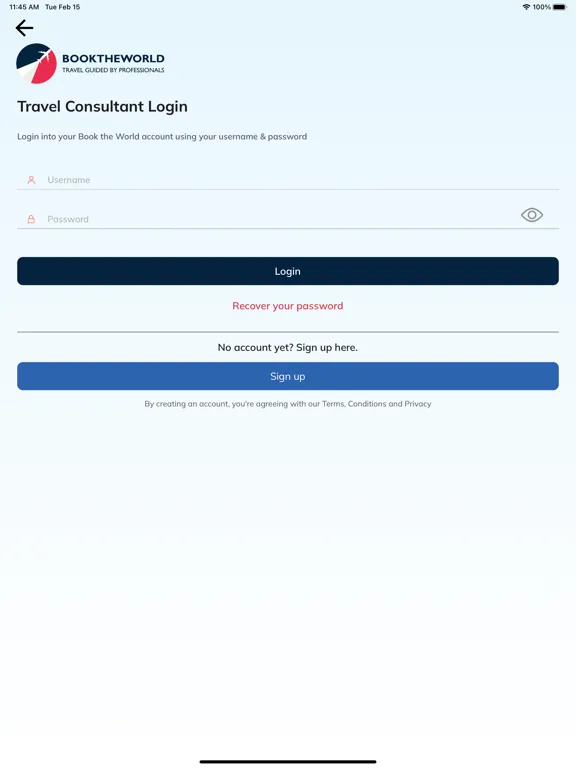 Book The World iPad  Screenshots