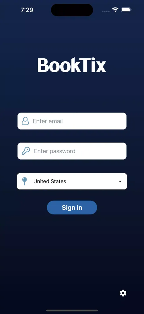 BookTix Card Reader Screenshots