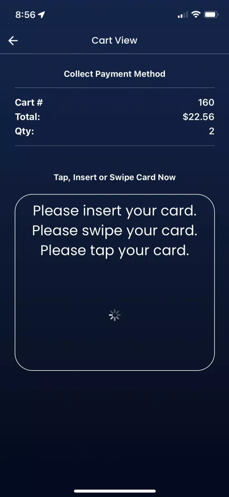 BookTix Card Reader Screenshots