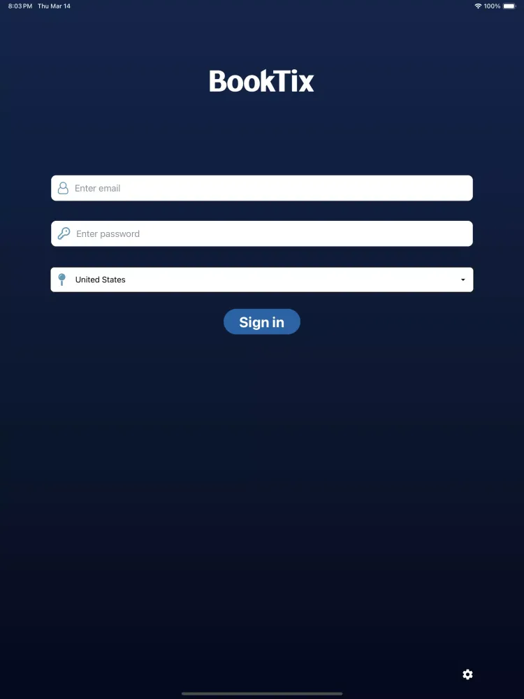 BookTix Card Reader Screenshots