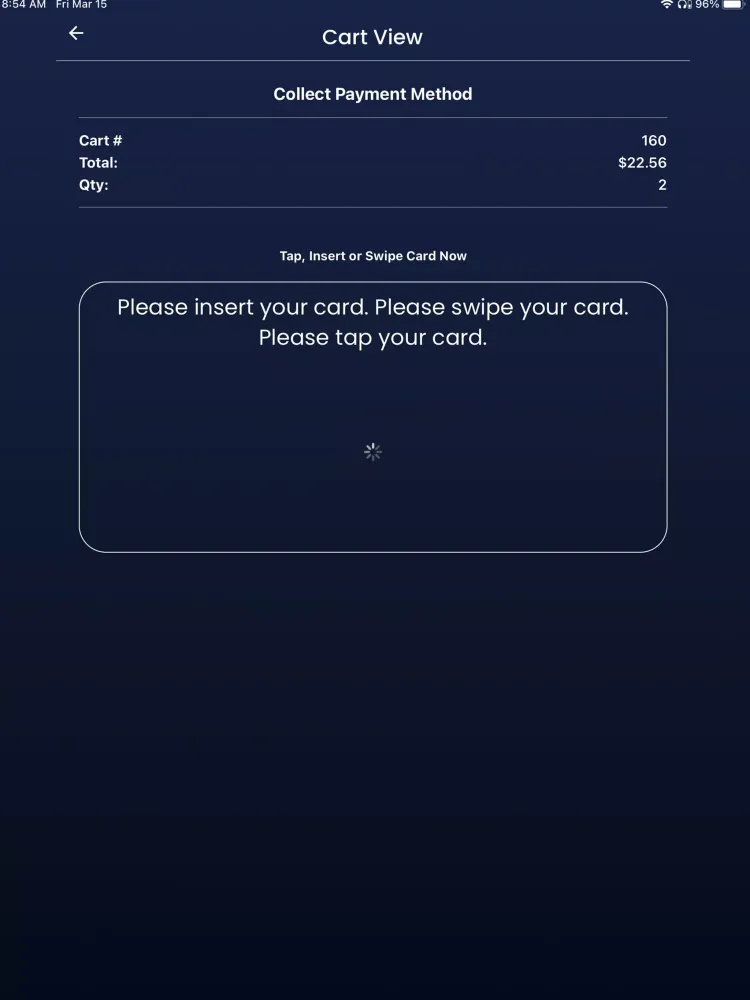 BookTix Card Reader Screenshots