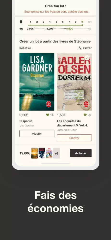 ภาพหน้าจอของ BOOK VILLAGE: Acheter & Vendre