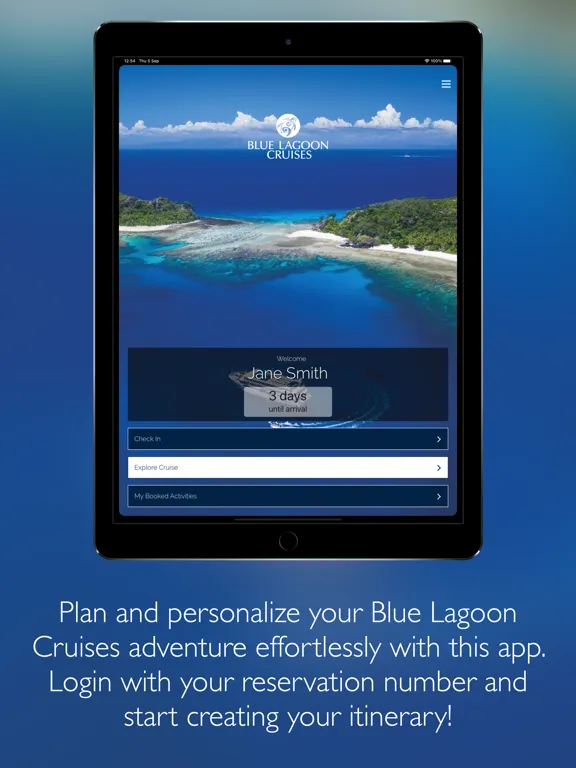 Zrzuty ekranu Blue Lagoon Cruises iPad 