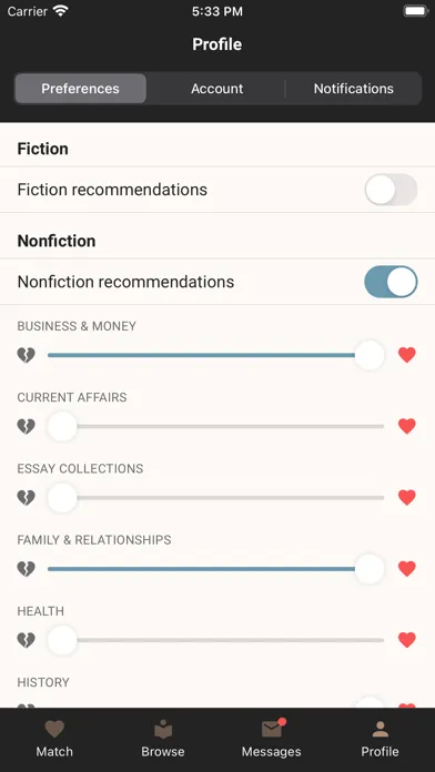 Ảnh chụp màn hình của Booky Call - Book Discovery