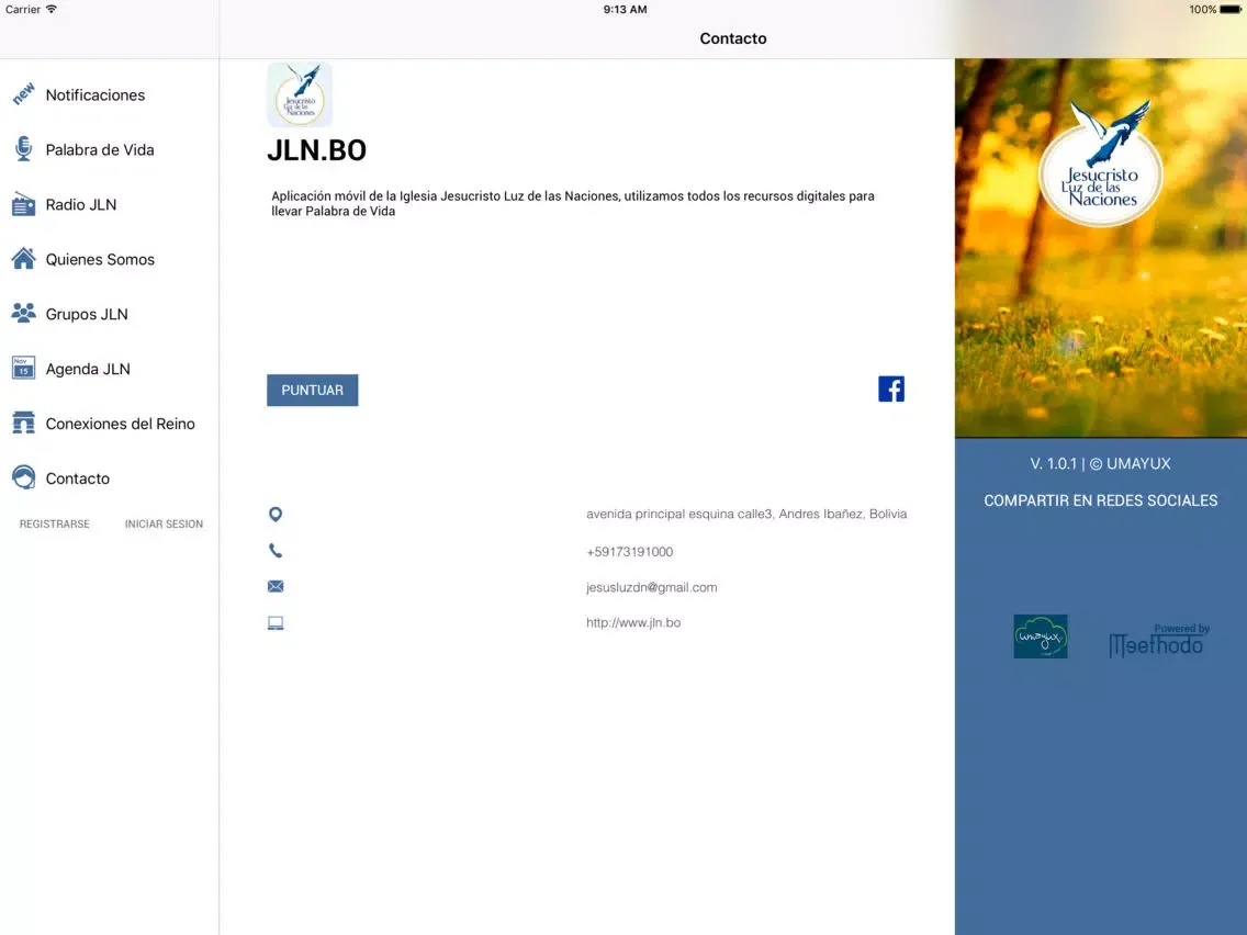 Capturas de pantalla de JLN.BO iPad 