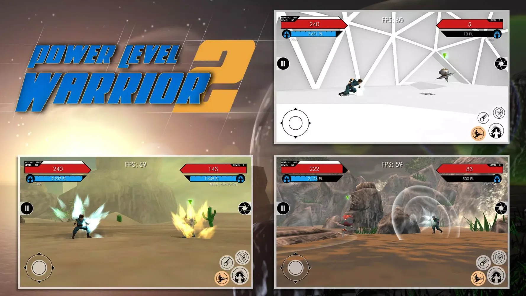 تصاویر Power Level Warrior 2